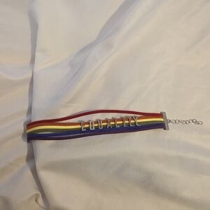 Rainbow Equality Bracelet